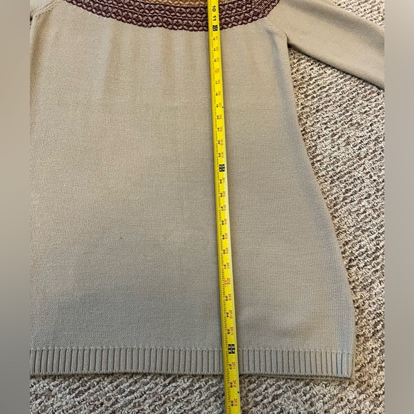 Kuhl Lucia Stone Fair Isle Sweater Dress Size XL - Picture 16 of 16